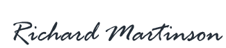 Richard Martinson signature